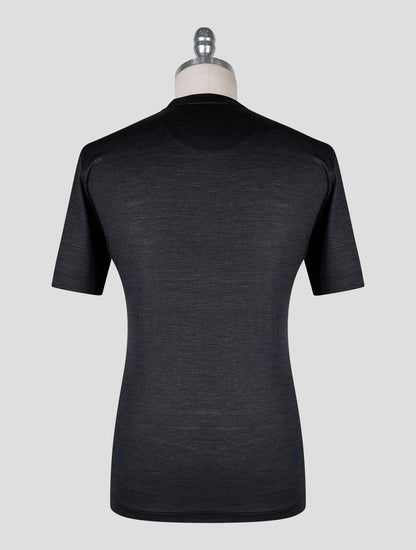 Marco Pescarolo Dark Gray Virgin Wool T-Shirt