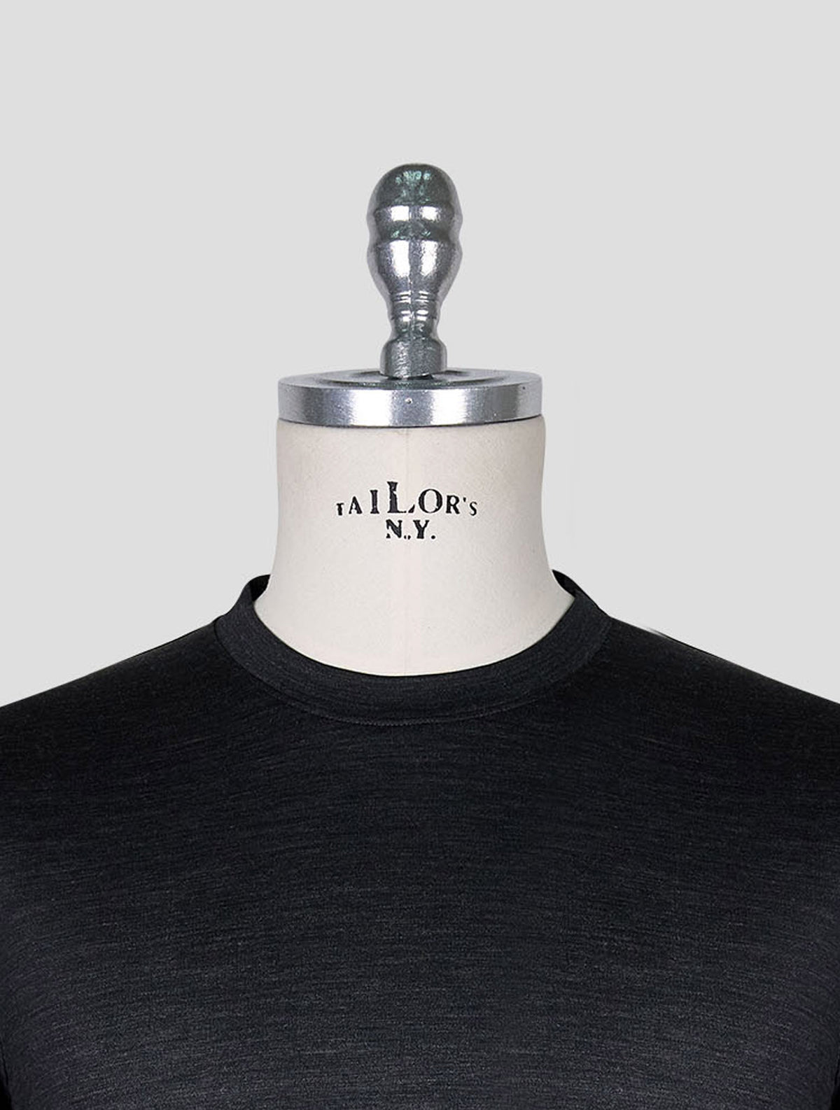 Marco Pescarolo Dark Gray Virgin Wool T-Shirt
