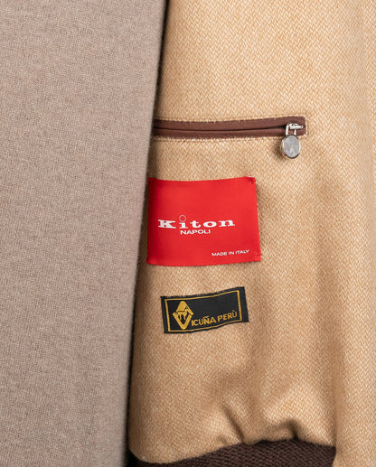 Kiton odos vicuna peru kašmyro kailis