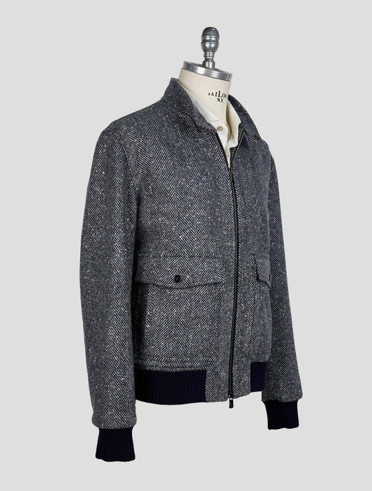 Isaia Gray Cashmere Coat