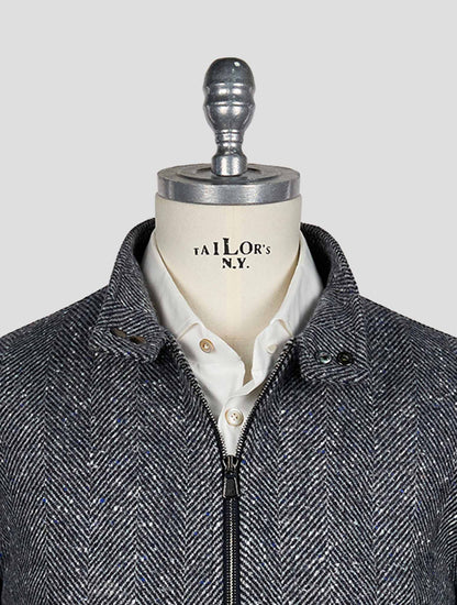 Isaia Gray Cashmere Coat
