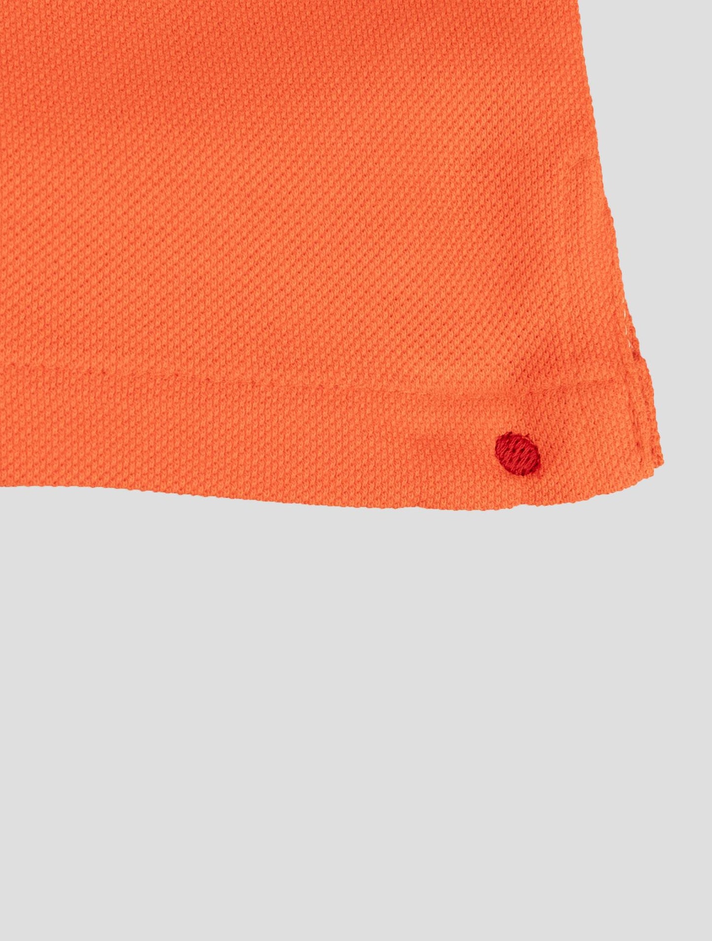 Pantalon court en coton orange Kiton