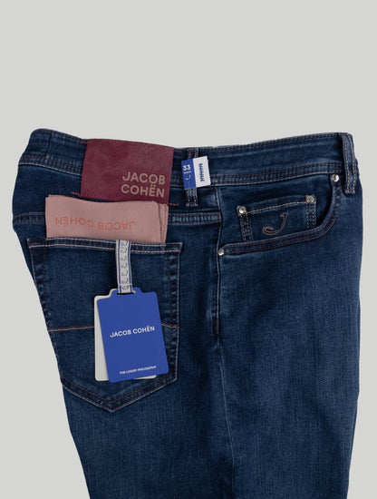 Jacob Cohen Blå bomull Els Ea Jeans