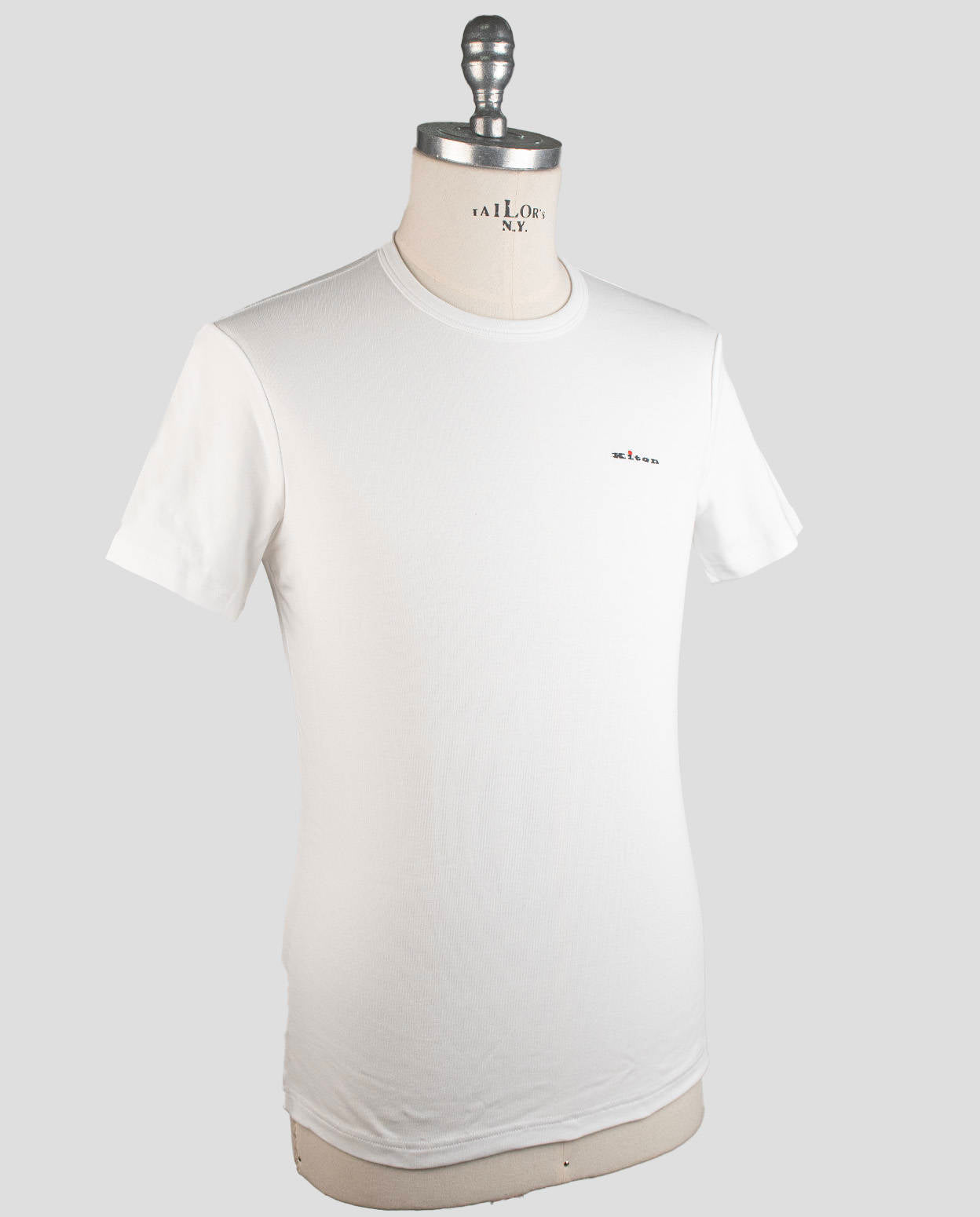 Kiton White Cotton Ea T-Shirt Underwear