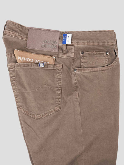 Jacob Cohen Taupe Cotton Ea Jeans