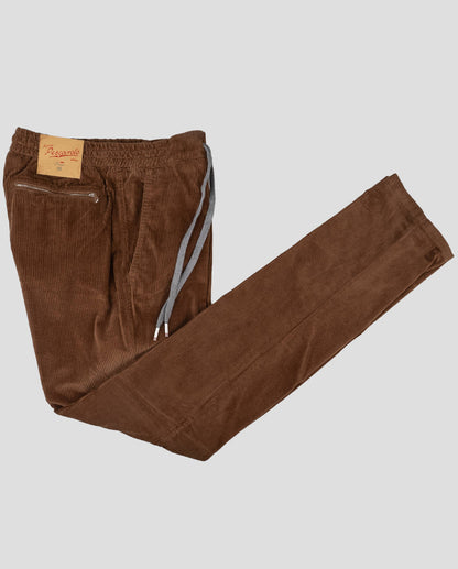 Marco Pescarolo Brown Cotton Ea Velvet Pants