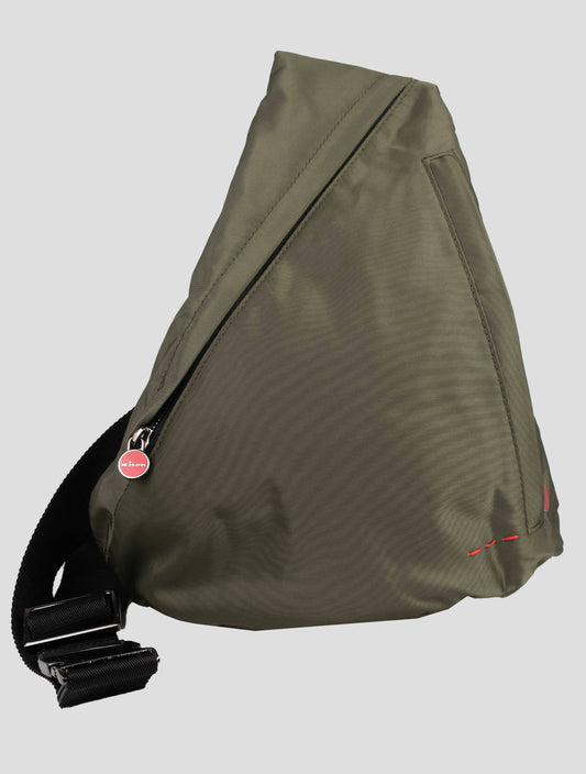 Kiton Green Pa Pl Single-Shoulder Backpack