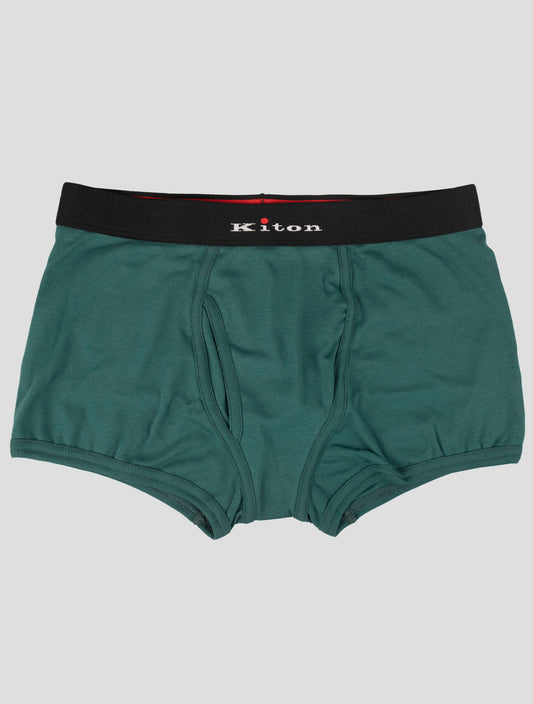 Kiton Green Cotton Ea Underwear