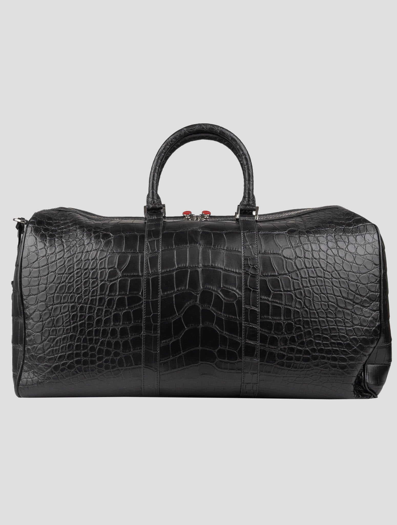Kiton Crocodile Leather Travel Bag view 5