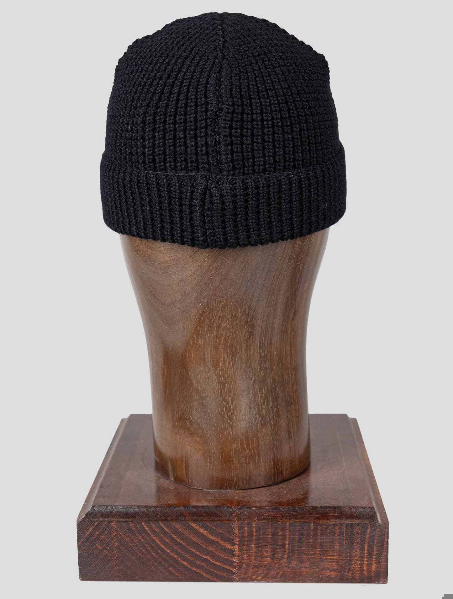 Premiata Black Merino Wool Beanie