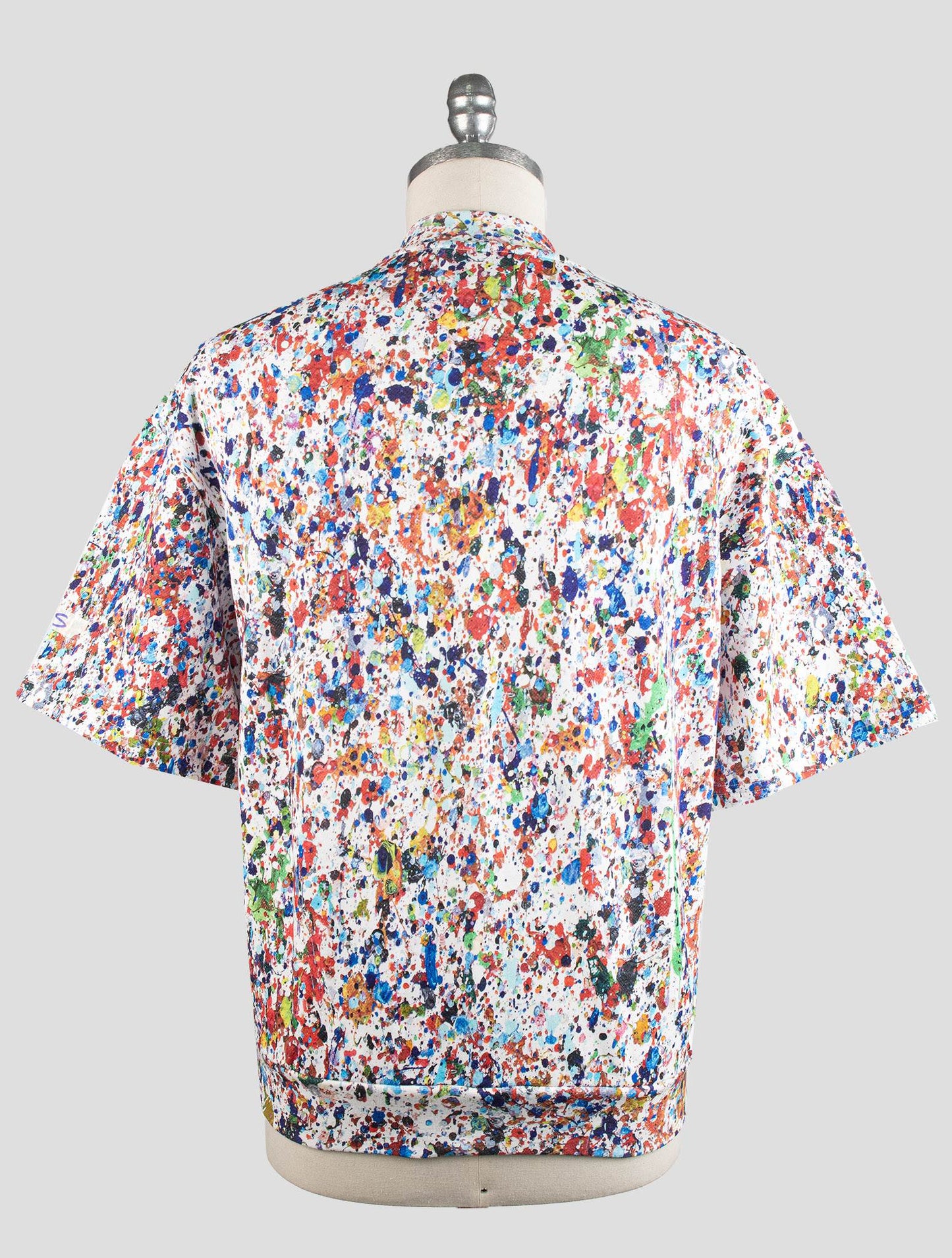 KNT Kiton T-shirt en coton multicolore Édition spéciale