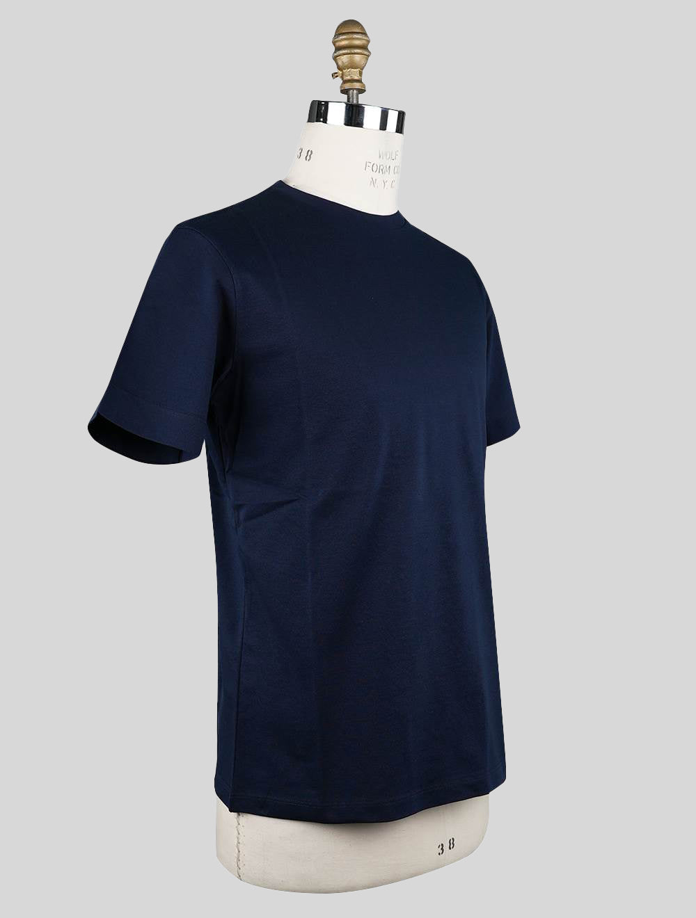 Sartorio Napoli Blaues T-Shirt aus Baumwolle