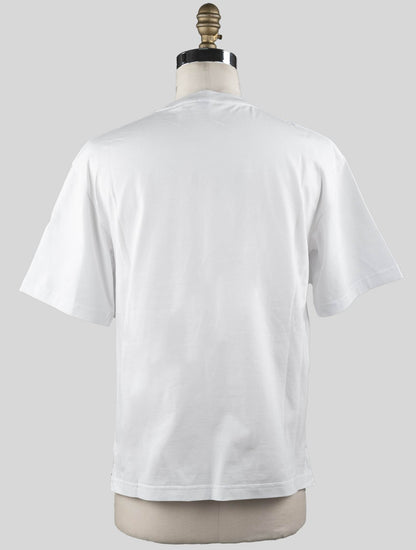Kiton balta kokvilnas t-krekls