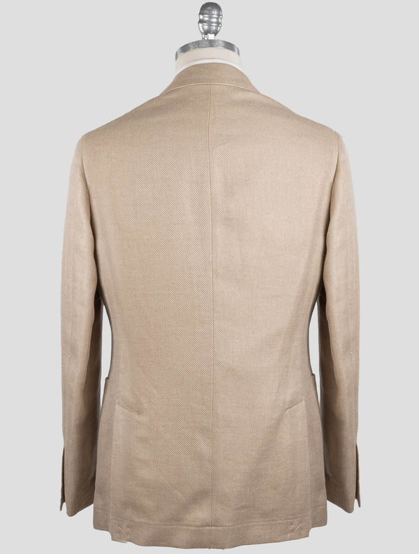 Brunello Cucinelli Beige Linen Wool Silk Blazer – 2Men