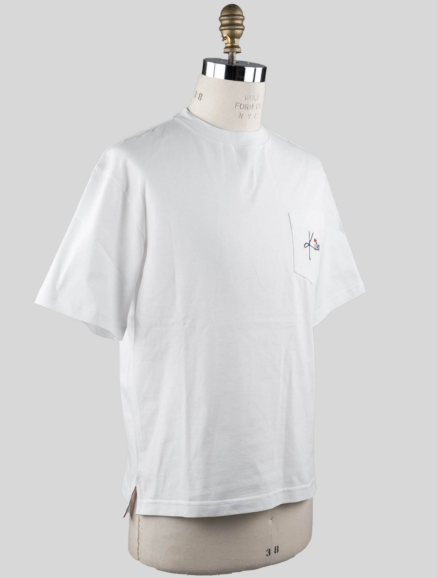 Kiton White Cotton T-Shirt