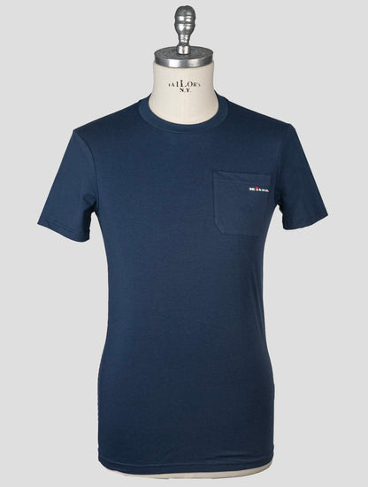 Kiton Blau Baumwolle Ea T-Shirt Unterwäsche