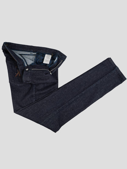 Zilli Blue Navy Cotton Ea Jeans