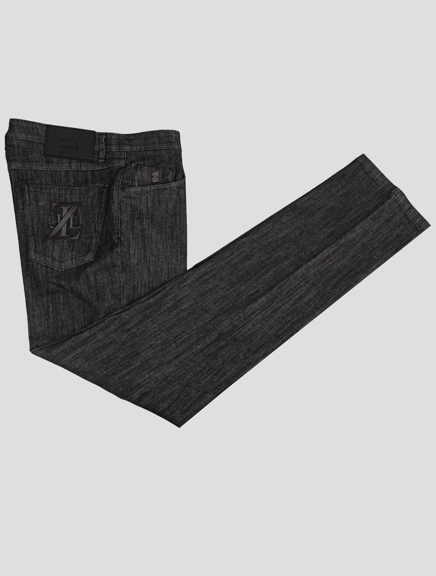 Zilli Black Cotton Ea Jeans