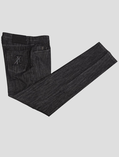 Zilli Black Cotton Ea Jeans