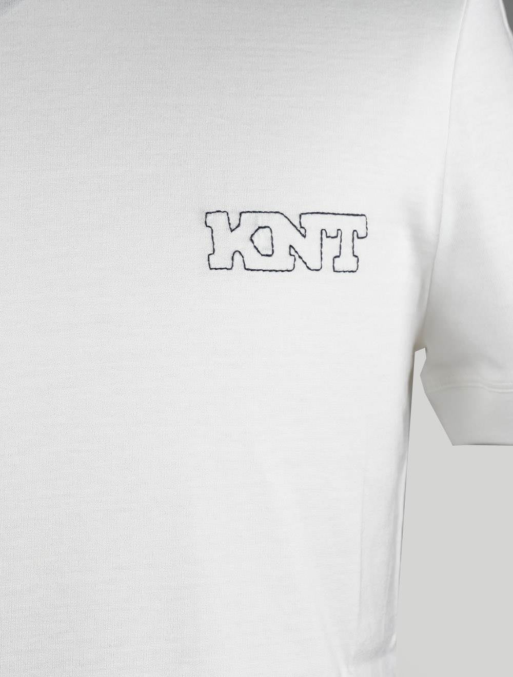 KNT Kiton白色棉质t恤