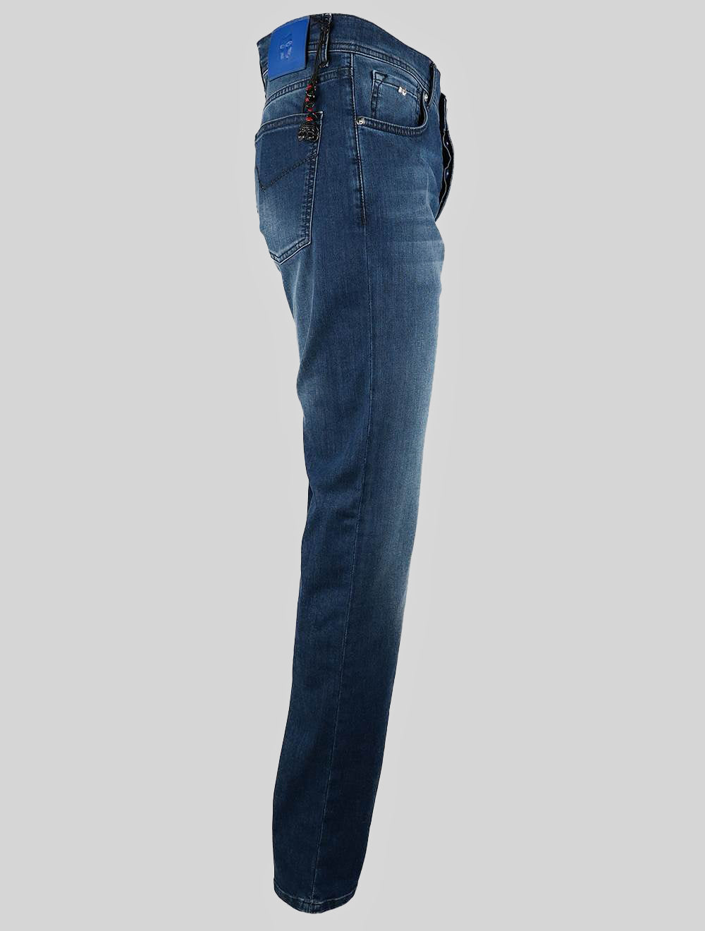 Marco Pescarolo Blå Cotton Ea Jeans