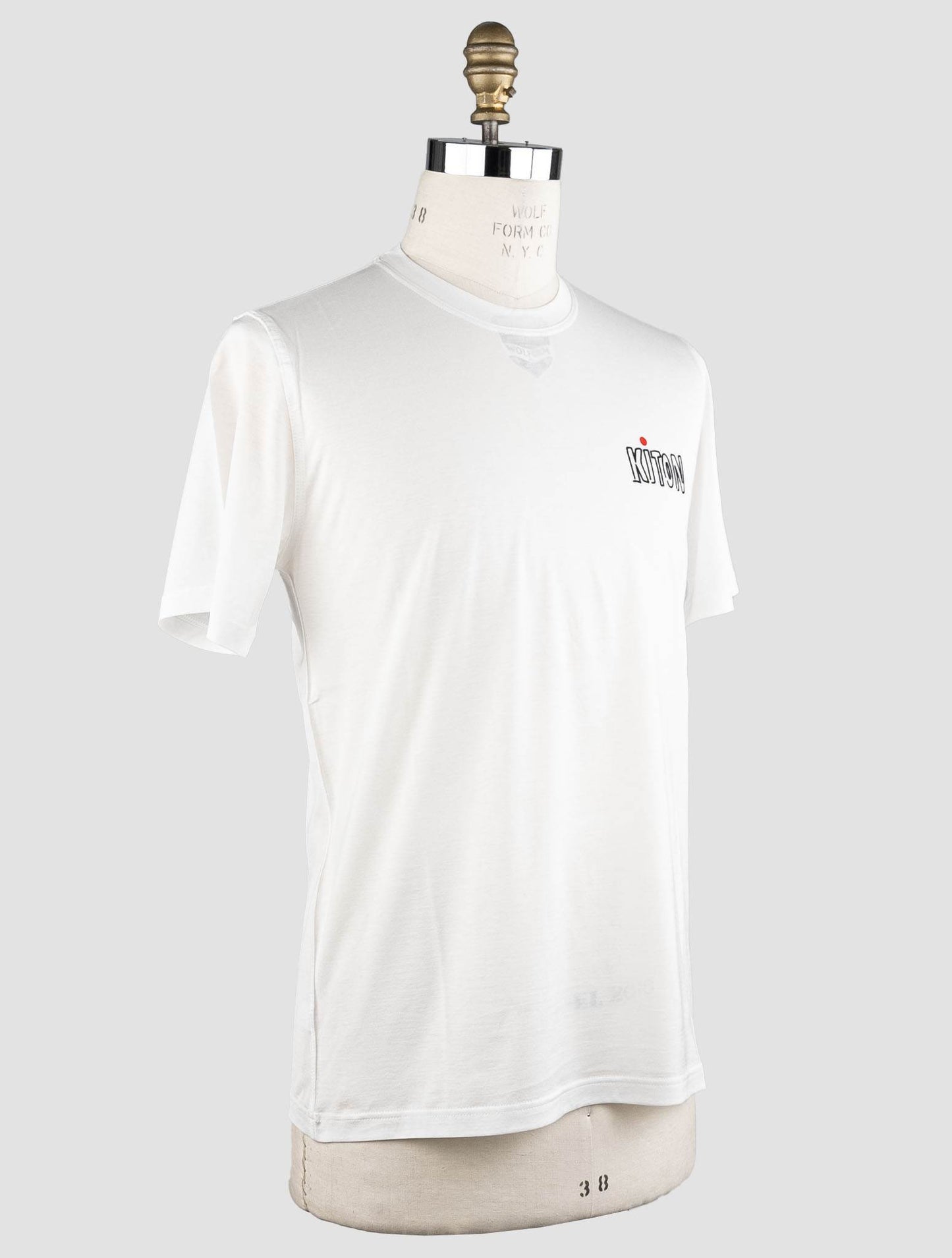 Kiton T-Shirt Algodão Branco