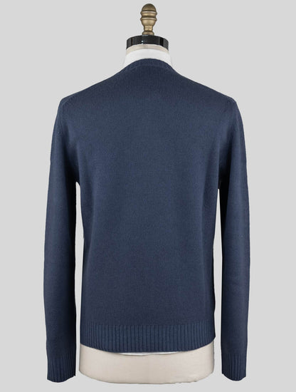 Malo blå jomfruullsweater-weater Crewneck