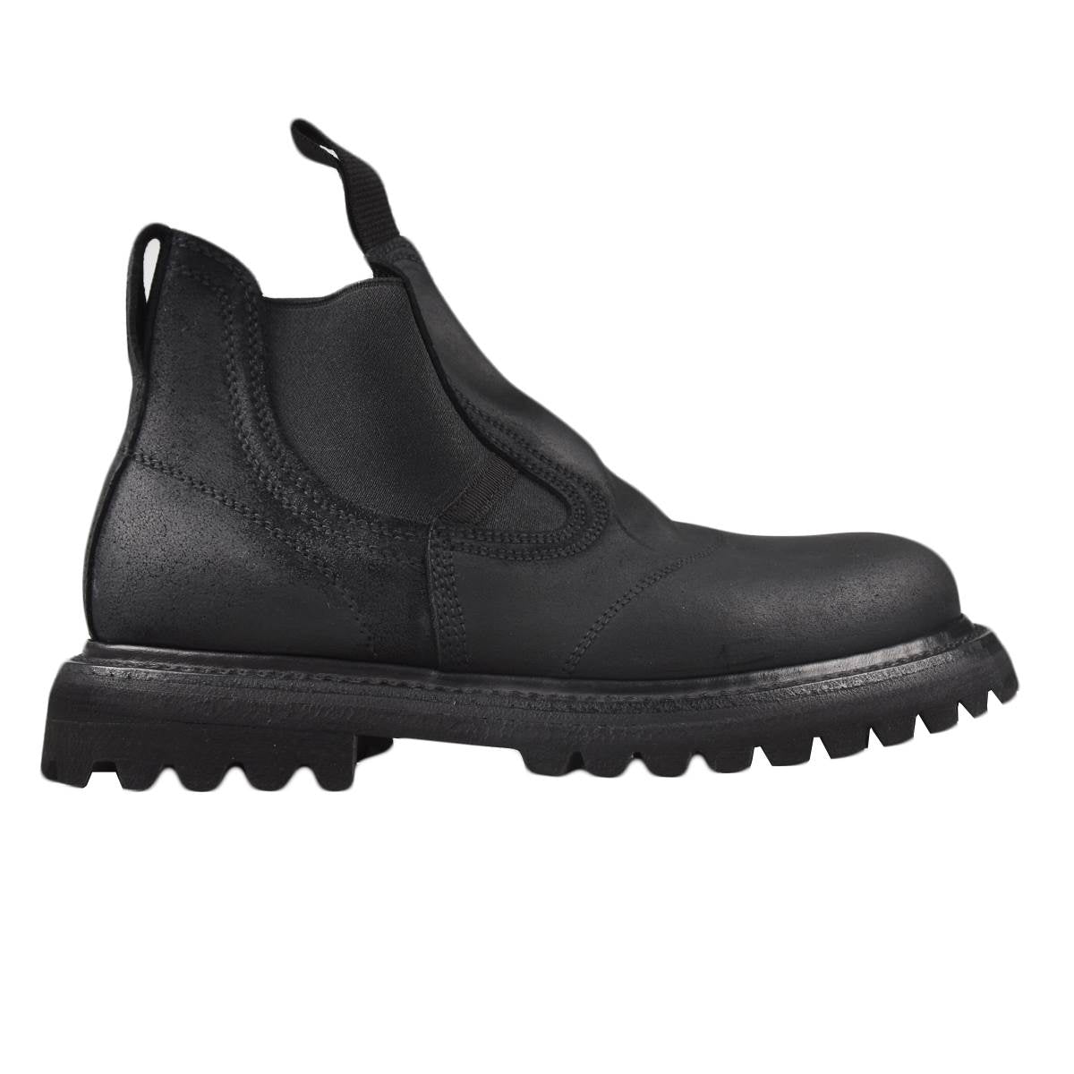 Premiata Black Leather Boots