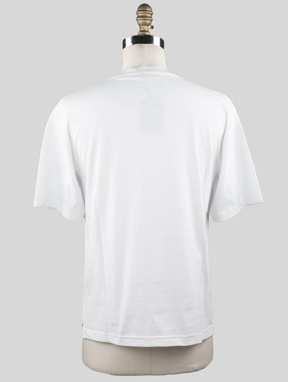 Kiton White Cotton T-shirt