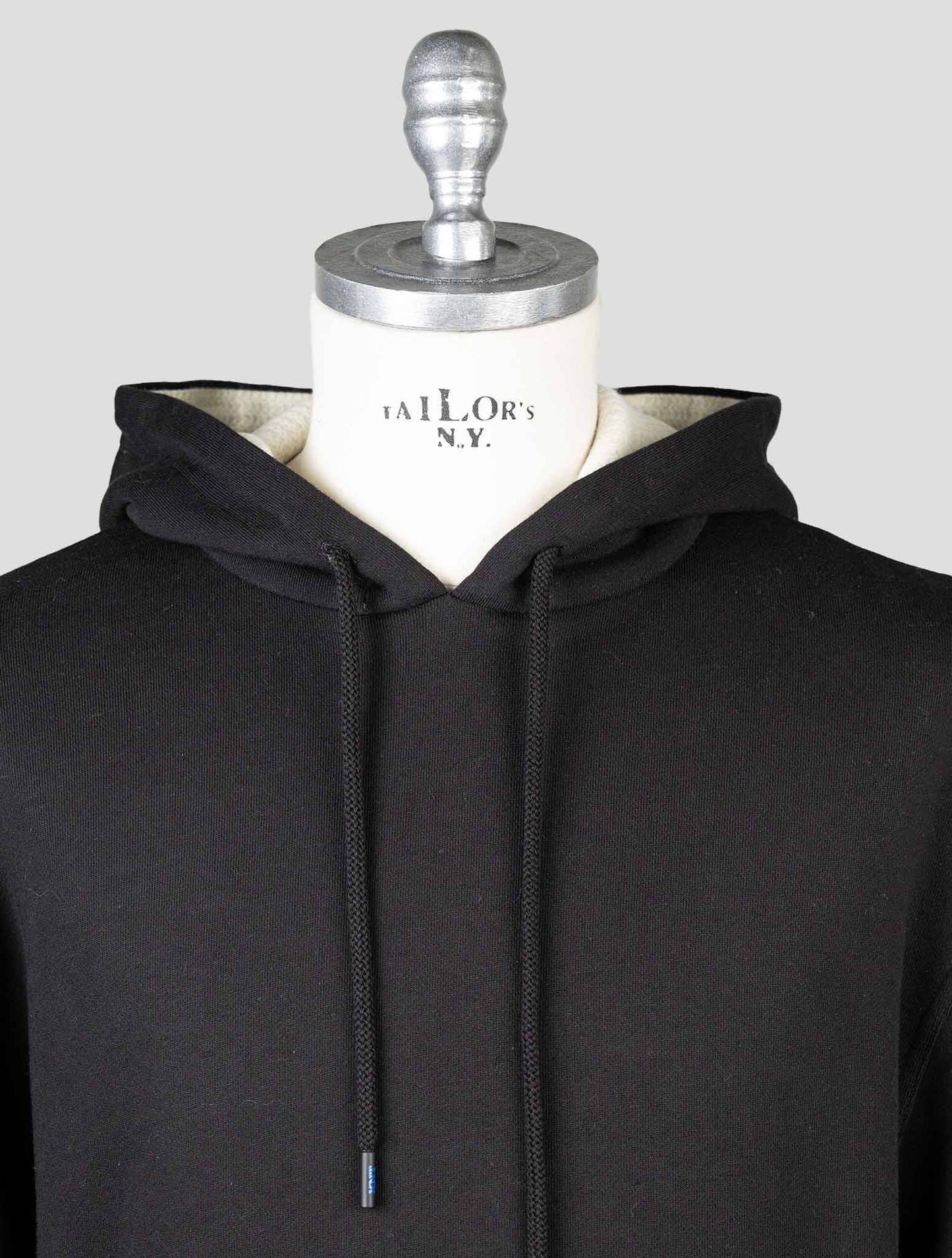 KNT Kiton Black Cotton Tracksuit