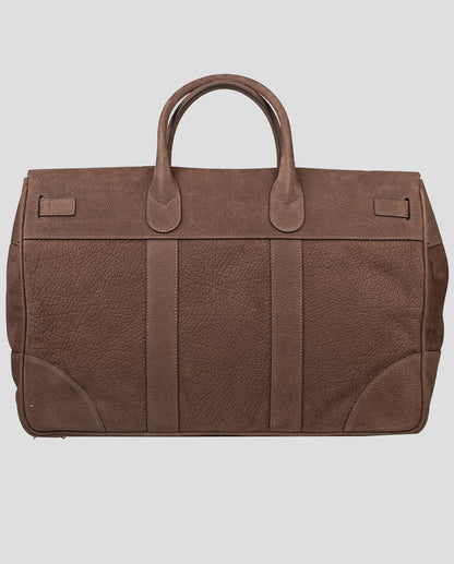 Brunello CucinelliブラックレザーTravelbag