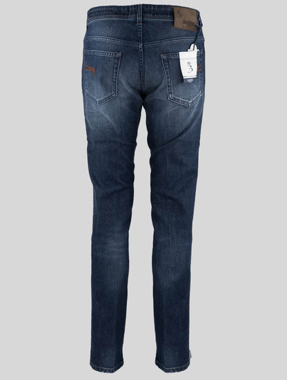 Barba Napoli Blue Cotton Ea Jeans – 2Men