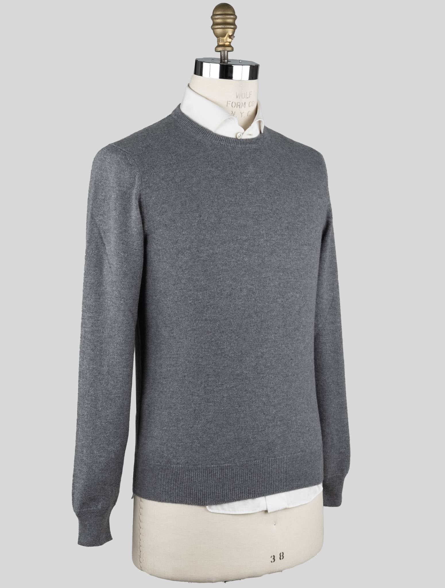 Malo Gray Cashmere Sweater Crewneck – 2Men