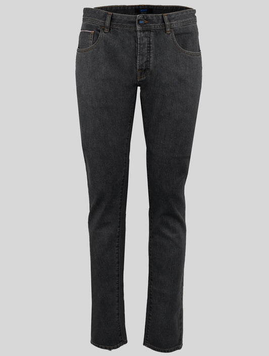 Knt kiton šedé bavlněné pe džíny
