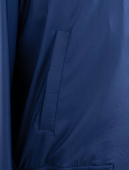 ¿Isai Blue Wool Pa Silk Ea Coat,?