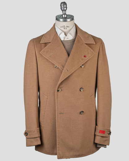 Isaia brown cashmere coat