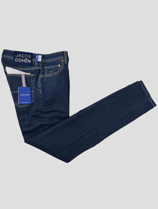 Jacob Cohen Blaue Els Ea Jeans aus Baumwolle