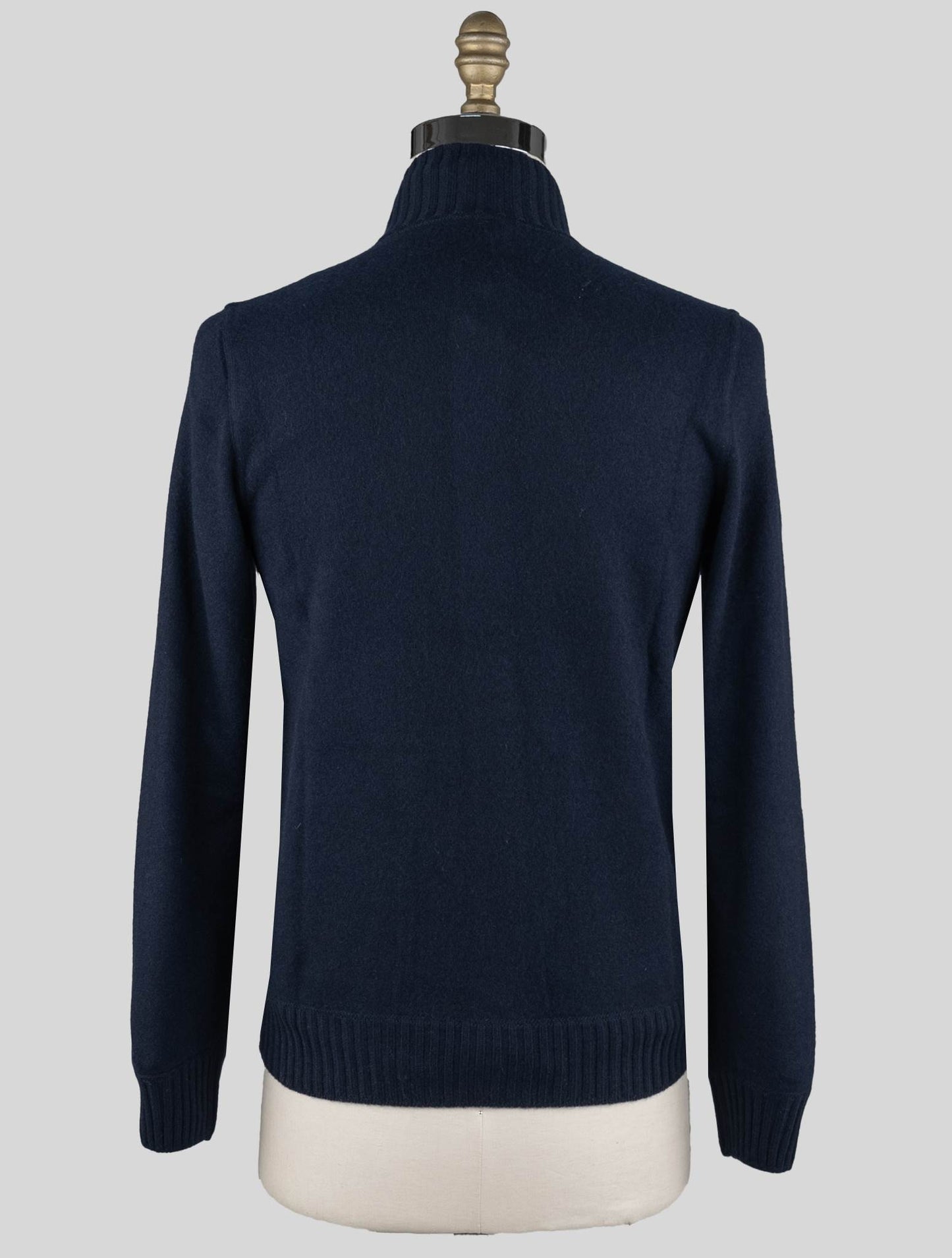 Barba Napoli Blue Cashmere Sweater Cardigan