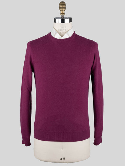 Malo Purple Cashmere Sweater Crewneck