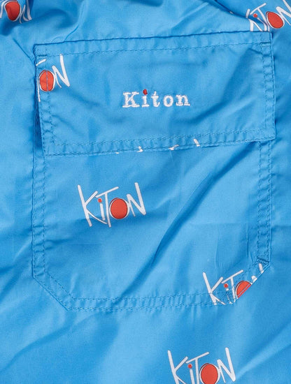 Kiton Light Blue Pl Swim Trunks