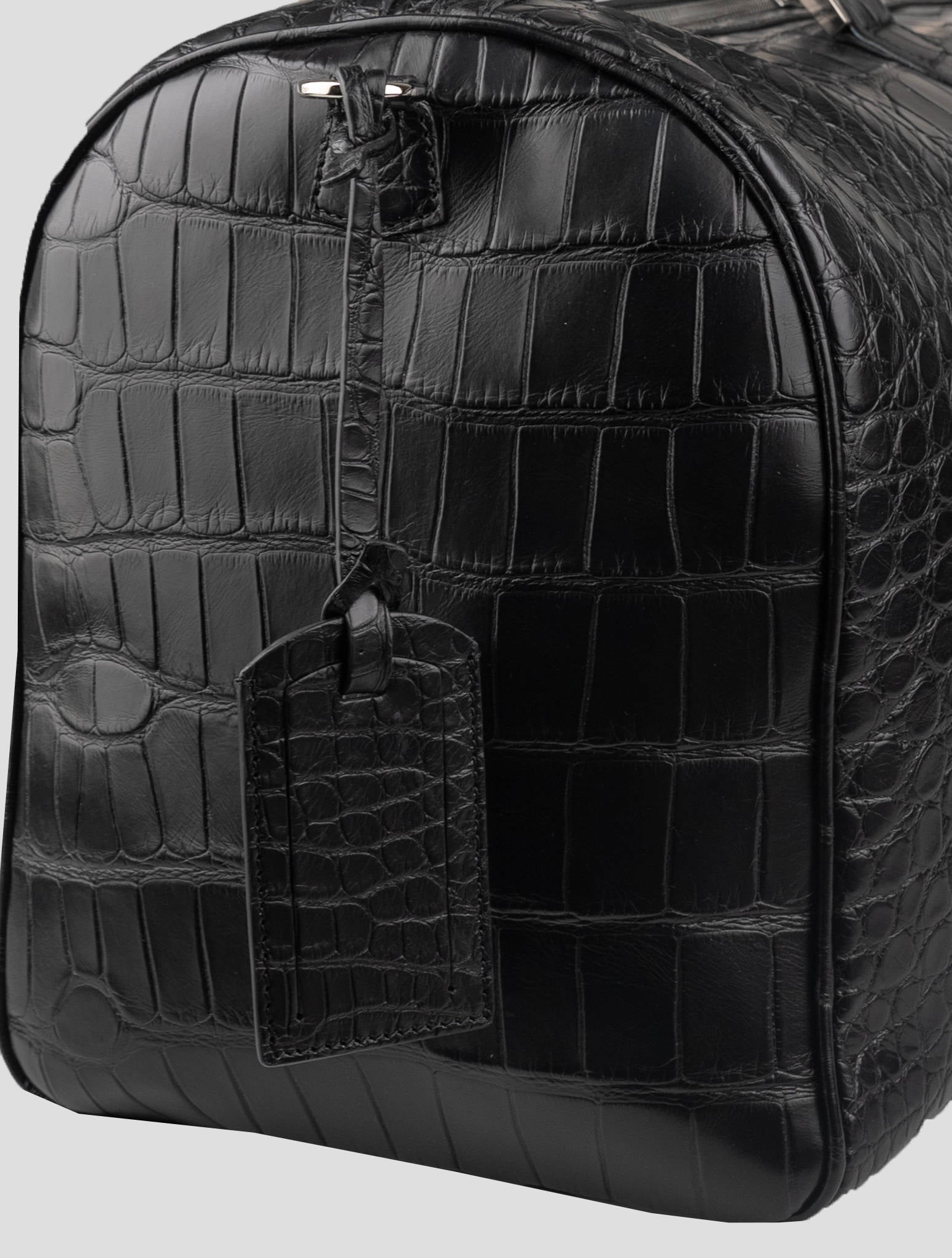 Kiton Crocodile Leather Travel Bag view 7