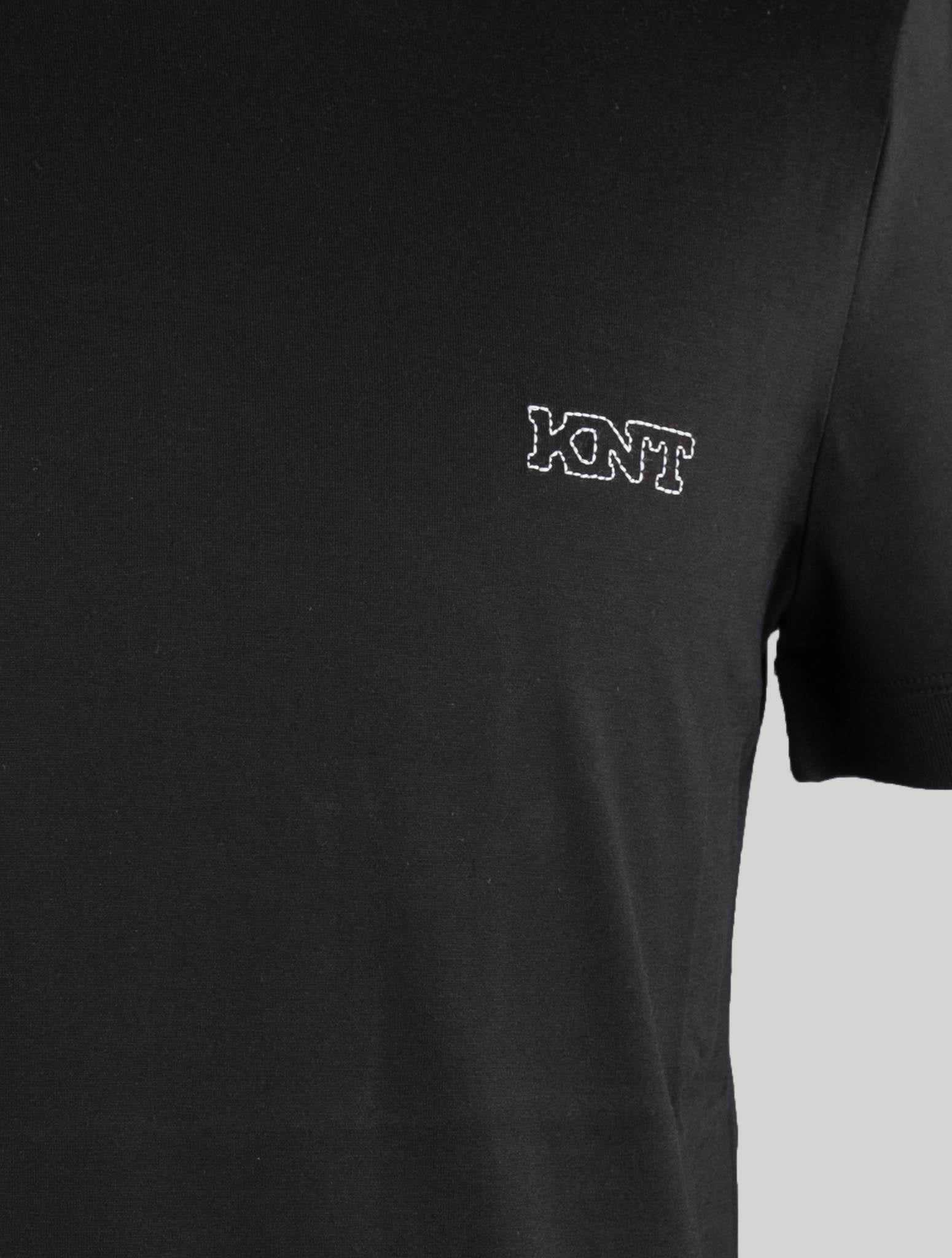 Kiton KNT Black Cotton T-shirt – 2Men