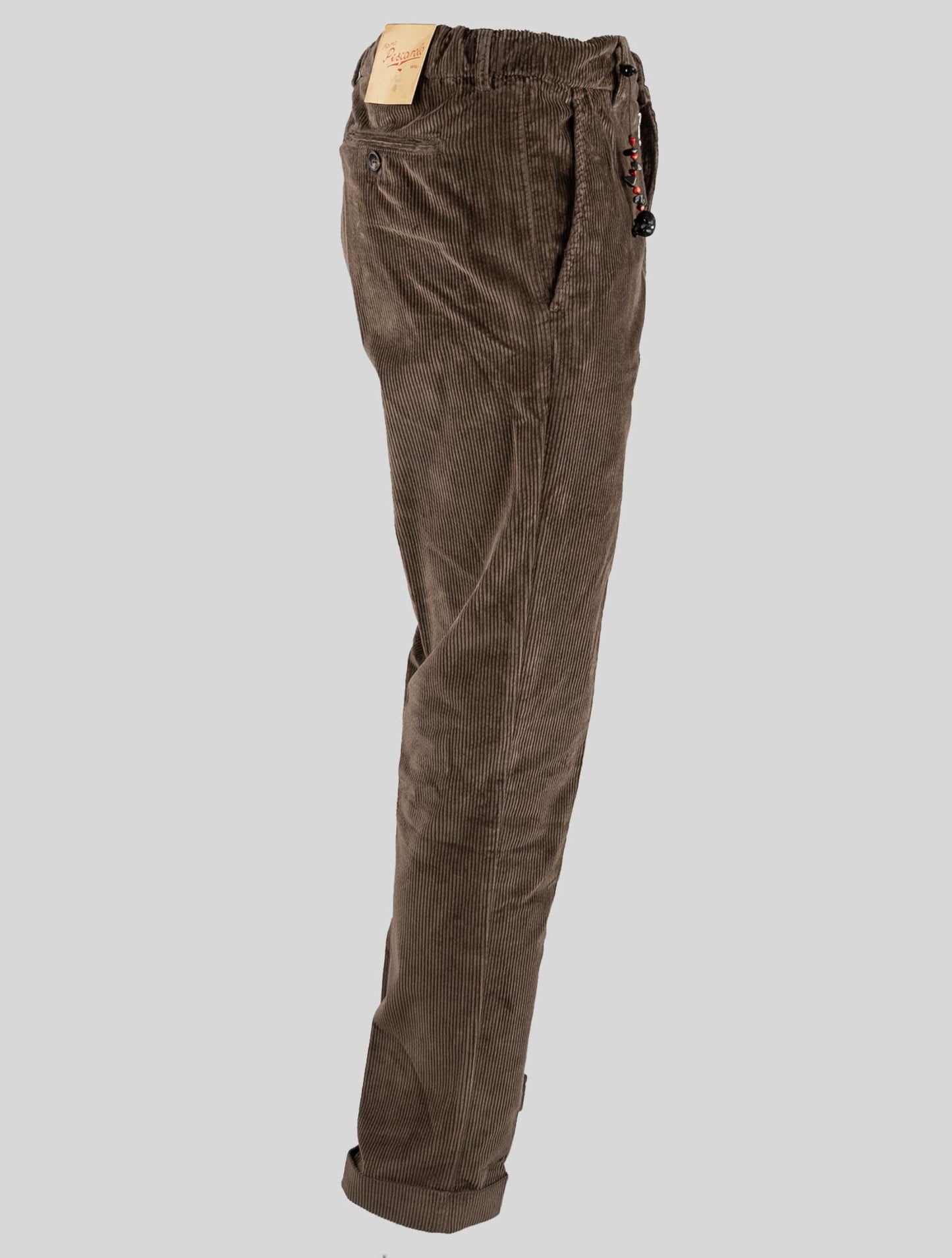 Marco Pescarolo Brown Cotton Ea Velvet Pants