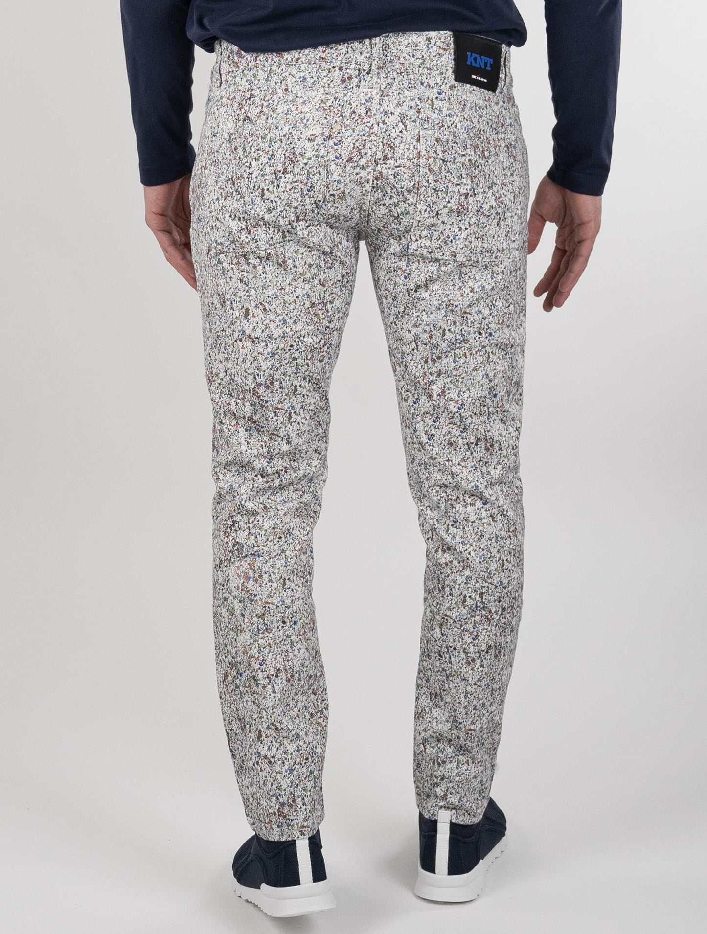 KNT Kiton Multicolor bomuld Ea Jeans Specialudgaver