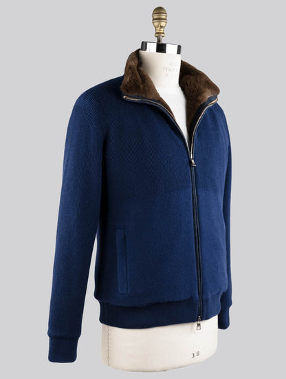 Fioroni Wool Cashmere Mink Fur Coat