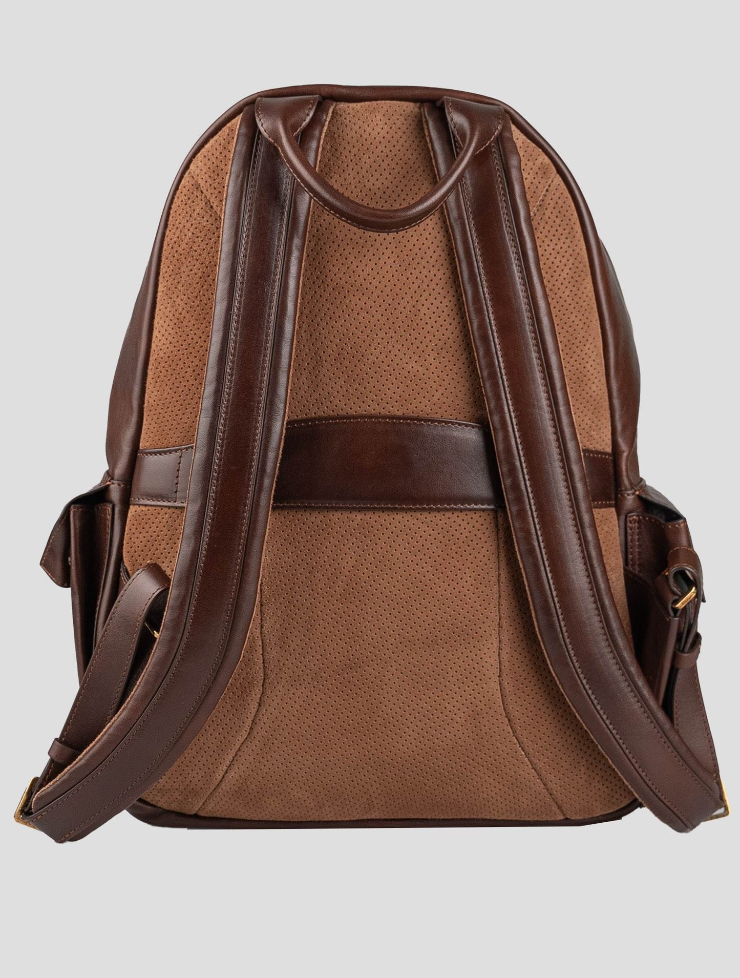 Brunello Cucinelli brun læder rygsæk
