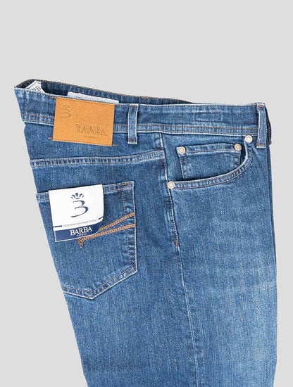 Barba Napoli Blue Cotton EA Jeans