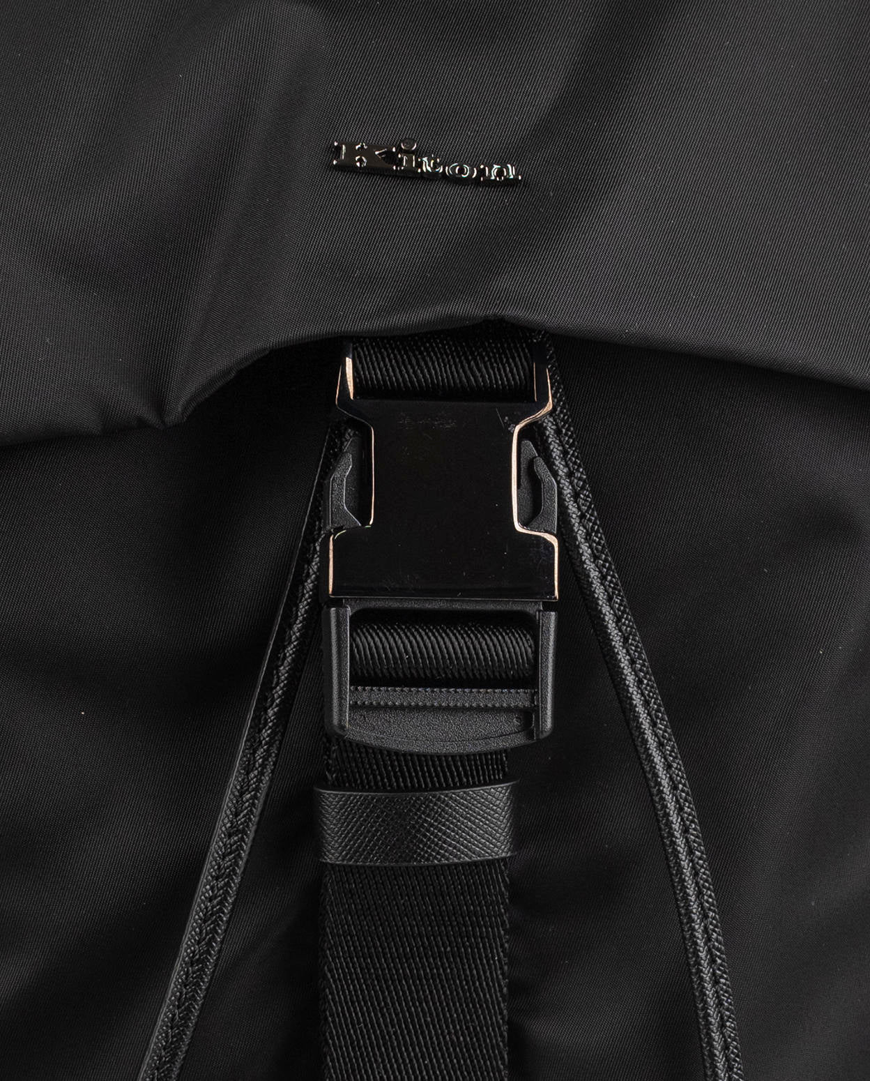 Kiton Black Pa Backpack