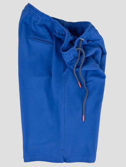 Kiton – Kurze Hose aus Baumwolle, Blau