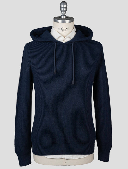 Gran Sasso Blue Cashmere Sweater